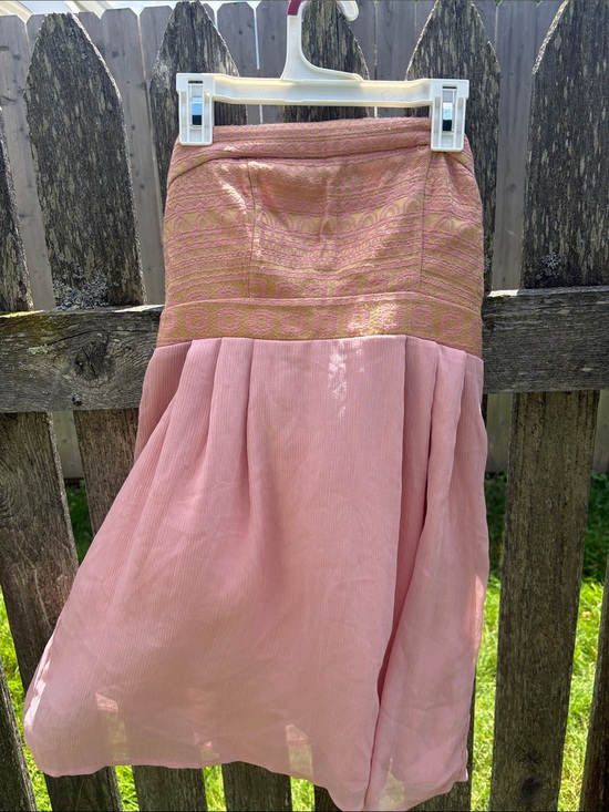 Pins & Needles Dresses & Skirts - Pins & Needles Pink Textured Two-Tone strapless minidress